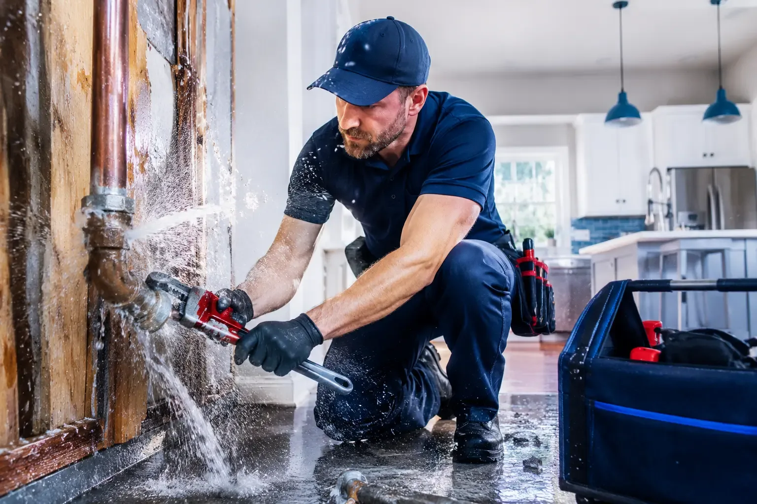 Local emergency pipe repair professionals in Drumright, OK